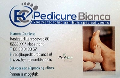 BC Pedicure Bianca - Regio Maastricht